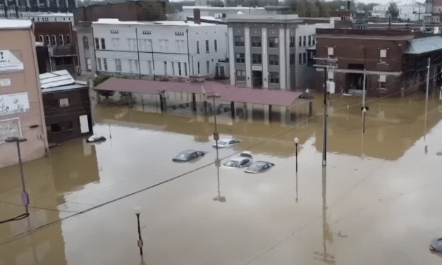 Powerful storm system sweeps across the US producing severe flooding killing at least 20